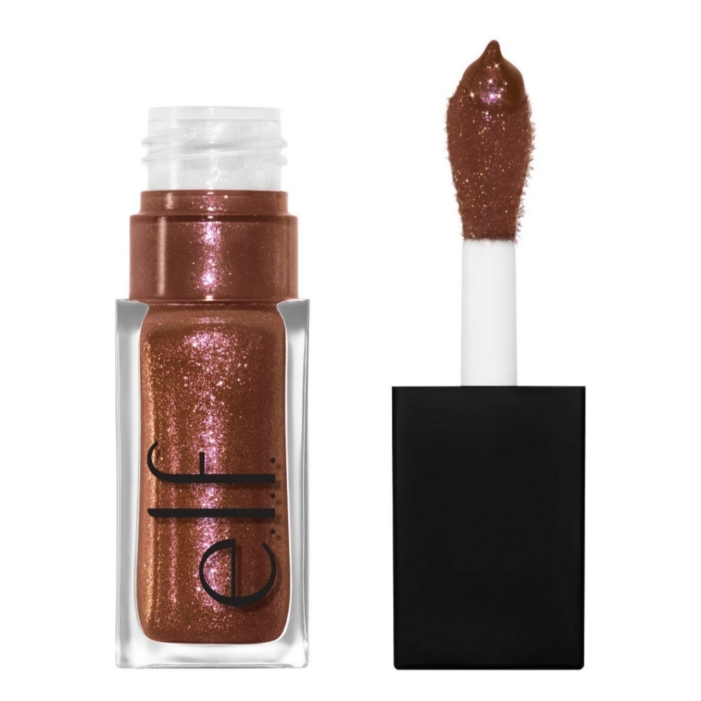 🤎🟤🤎 NIB Luscious e.l.f. Glimmering Chocoluxe Lip Gloss - Picture 3 of 15